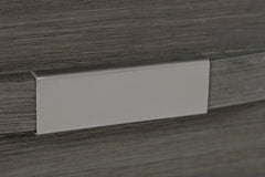 Altamonte Brushed Grey High/Low Sq. Counter Table - Ornate Home