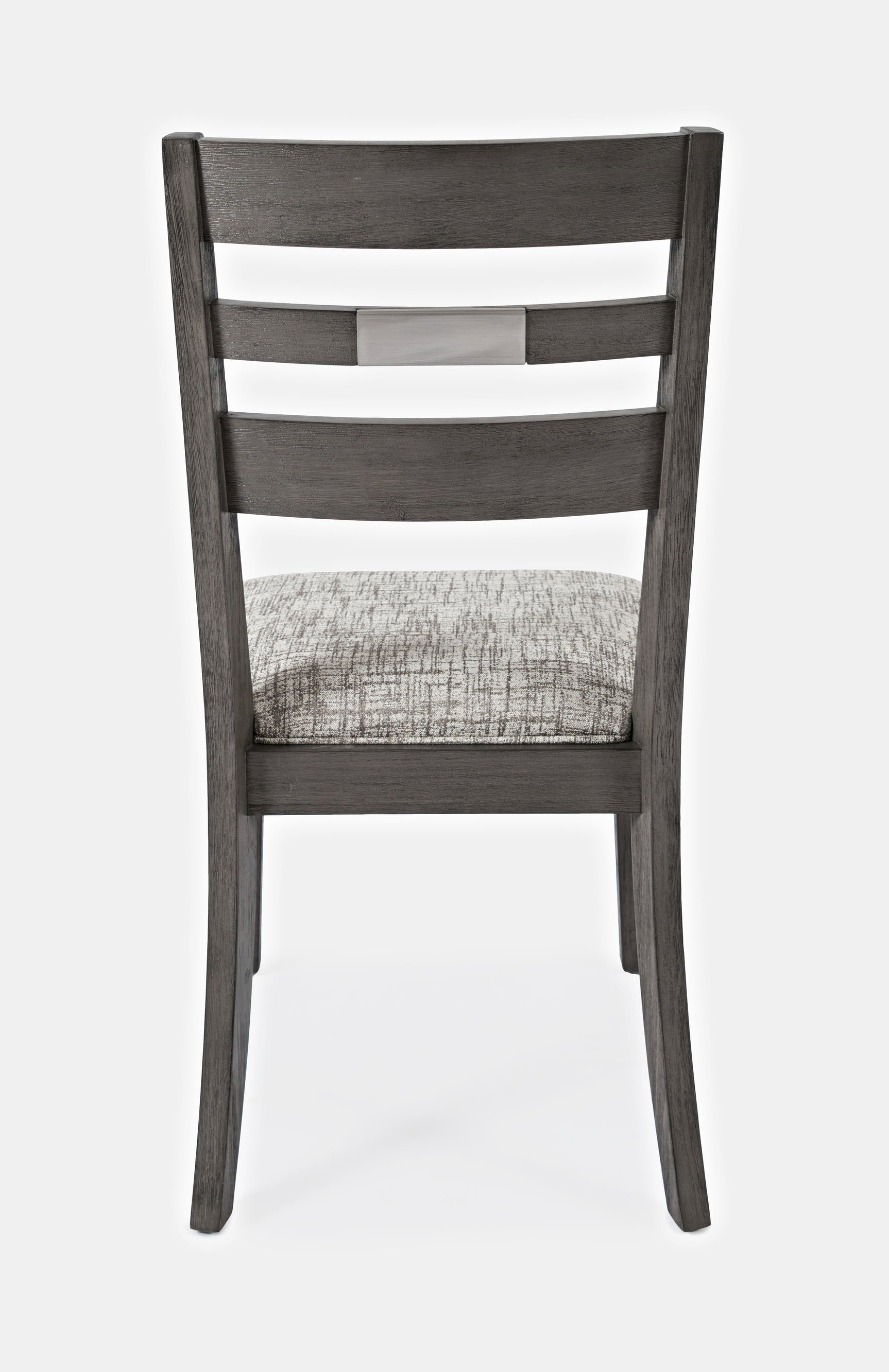 Altamonte Brushed Grey Ladderback Chair (Set of 2) - Ornate Home
