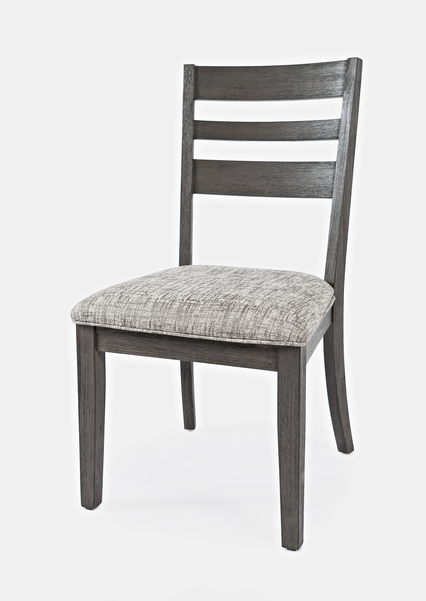 Altamonte Brushed Grey Ladderback Chair (Set of 2) - Ornate Home