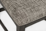 Altamonte Brushed Grey Uph Stool (Set of 2) - Ornate Home