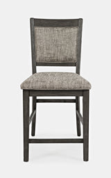 Altamonte Brushed Grey Uph Stool (Set of 2) - Ornate Home
