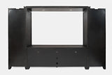 Altamonte Dark Charcoal Entertainment Wall - Ornate Home