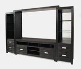 Altamonte Dark Charcoal Entertainment Wall - Ornate Home