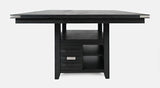 Altamonte Dark Charcoal High/Low Sq. Counter Table - Ornate Home