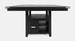 Altamonte Dark Charcoal High/Low Sq. Counter Table - Ornate Home
