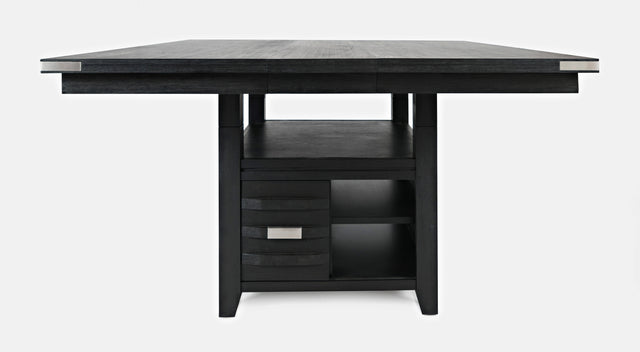 Altamonte Dark Charcoal High/Low Sq. Counter Table - Ornate Home