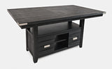 Altamonte Dark Charcoal High/Low Storage Table - Ornate Home