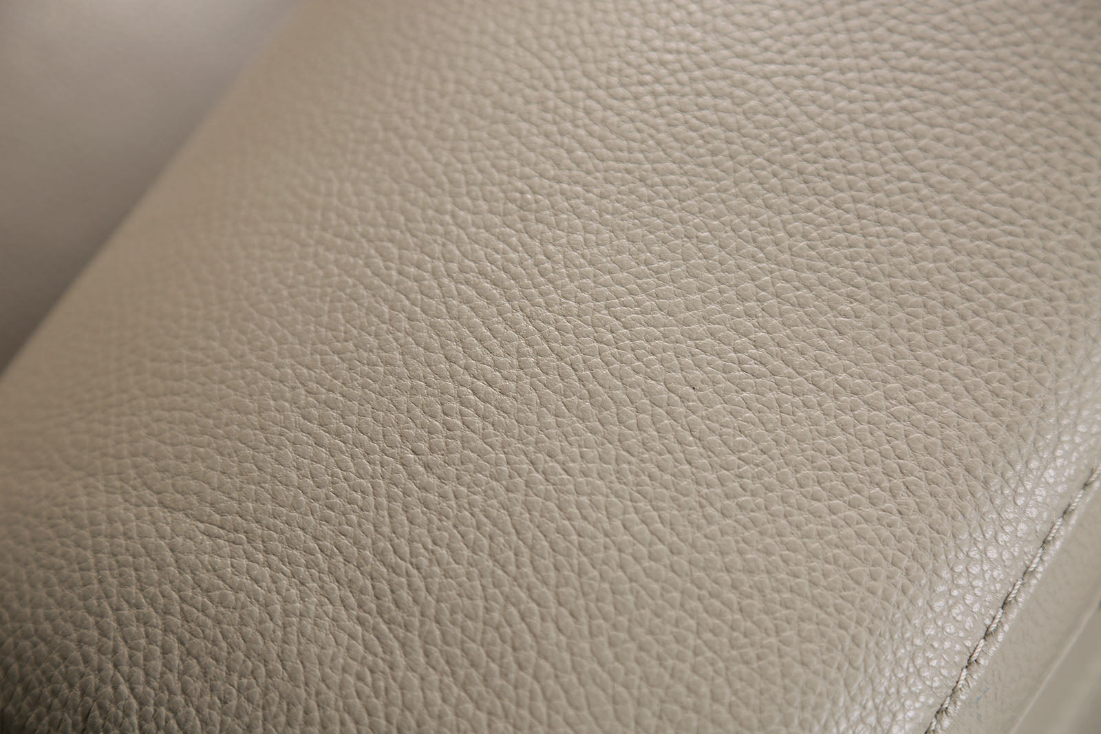 Altamura Taupe Real Italian Leather Power Reclining Sofa - Ornate Home