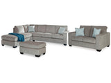 Altari Alloy 2-Piece Sectional with Chaise, Loveseat and Ottoman (Online Special Price) - Ornate Home