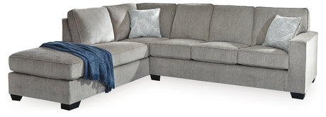 Altari Alloy 2-Piece Sectional with Chaise, Loveseat and Ottoman - Ornate Home