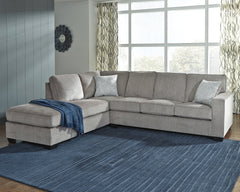 Altari Alloy 2-Piece Sectional with Chaise, Loveseat and Ottoman - Ornate Home