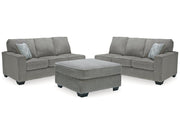 Altari Alloy 2-Piece Sectional with Ottoman (Online Special Price) - Ornate Home
