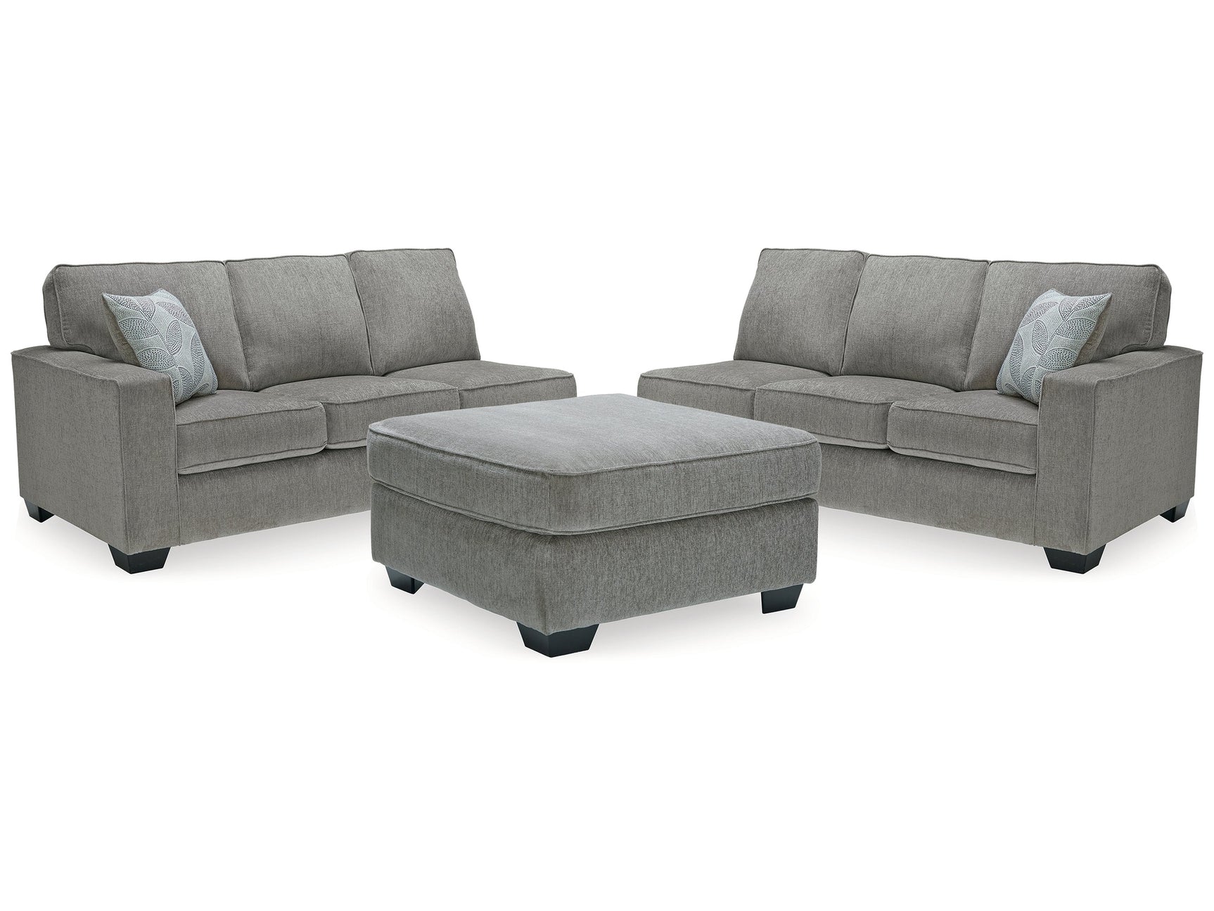 Altari Alloy 2-Piece Sectional with Ottoman - Ornate Home