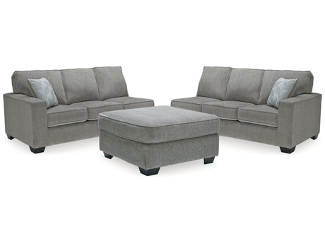 Altari Alloy 2-Piece Sectional with Ottoman - Ornate Home