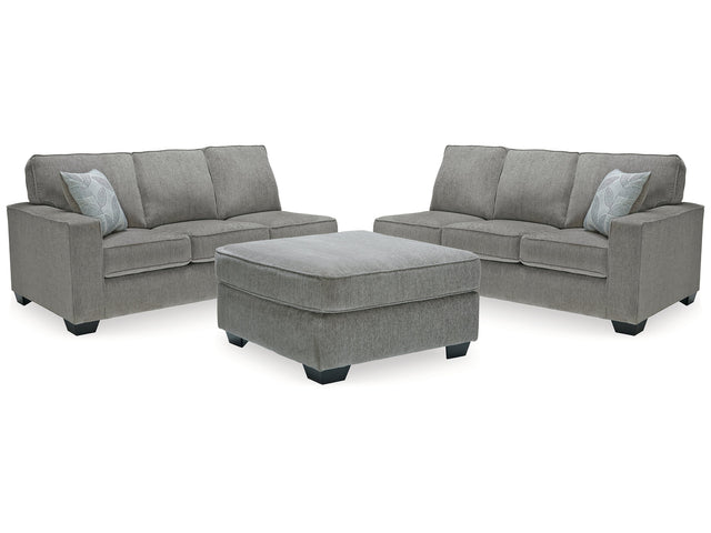 Altari Alloy 2-Piece Sectional with Ottoman - Ornate Home