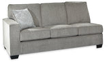 Altari Alloy 2-Piece Sleeper Sectional and Ottoman (Online Special Price) - Ornate Home