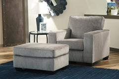 Altari Alloy Chair and Ottoman - Ornate Home