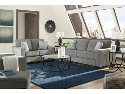 Altari Alloy Sofa, Loveseat, Chair and Ottoman - Ornate Home