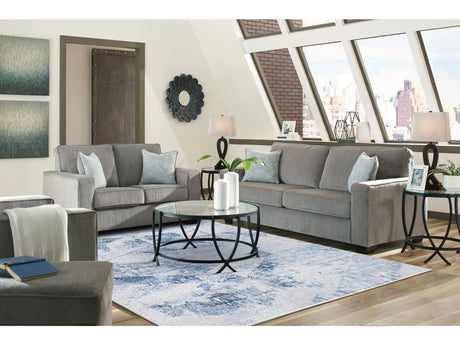 Altari Alloy Sofa, Loveseat, Chair and Ottoman - Ornate Home