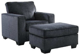 Altari Chair & Ottoman Set / 2pc (Online Special Price) - Ornate Home