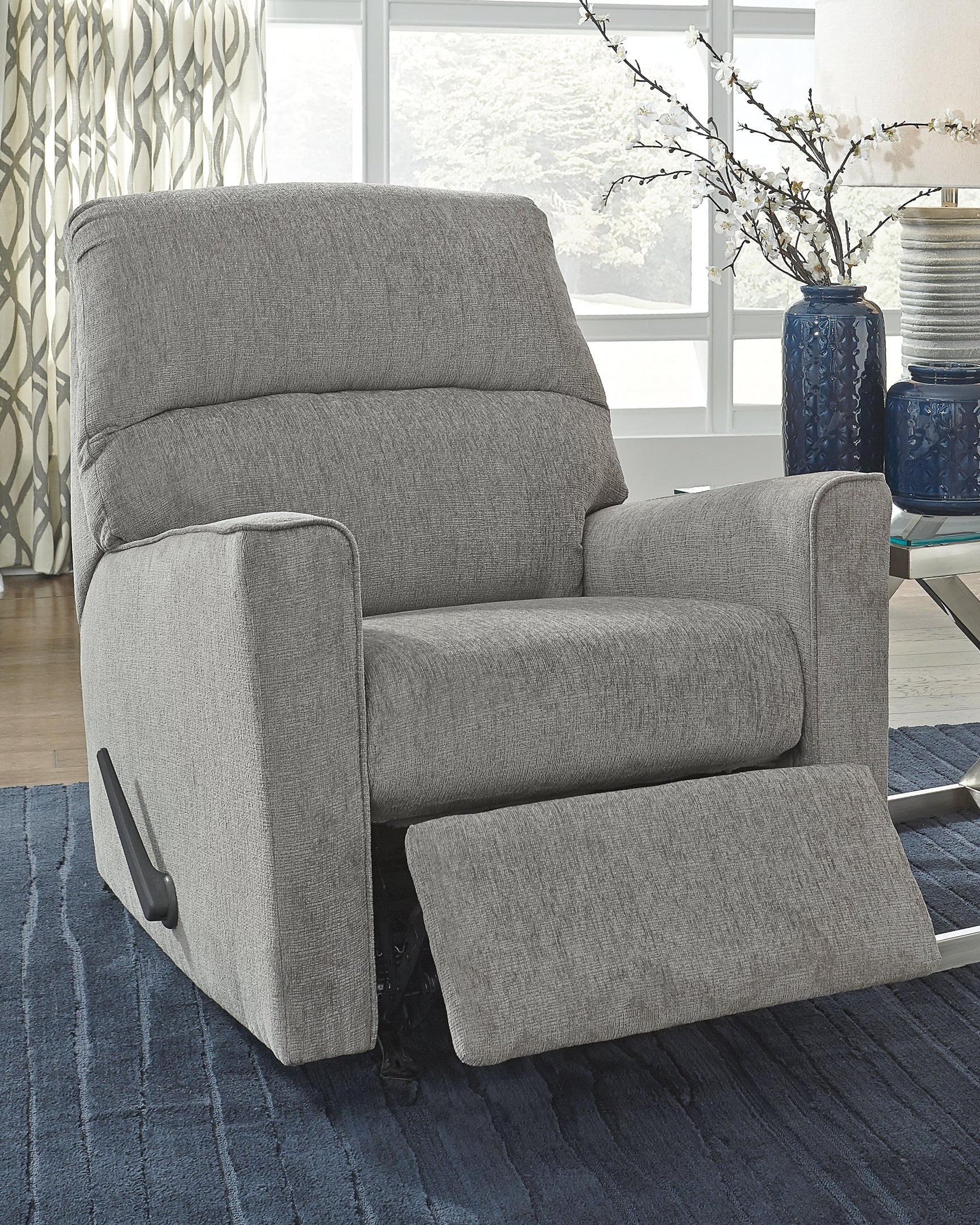 Altari Fabric UPH Rocking Motion Recliner (Online Special Price) - Ornate Home