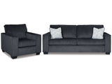 Altari Gray Sofa Sleeper with Chair (Online Special Price) - Ornate Home