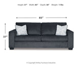 Altari Gray Sofa Sleeper with Chair - Ornate Home