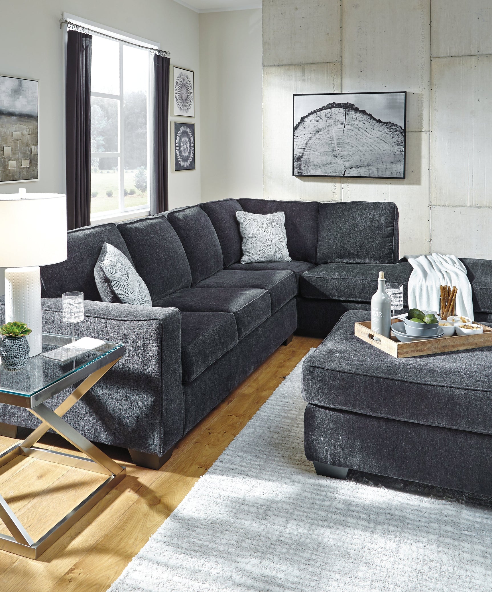 Altari Oversized Ottoman (Online Special Price) - Ornate Home
