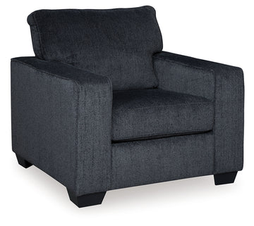 Altari Slate 2-Piece Sectional and Chair - Ornate Home