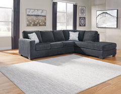 Altari Slate 2-Piece Sectional and Chair - Ornate Home
