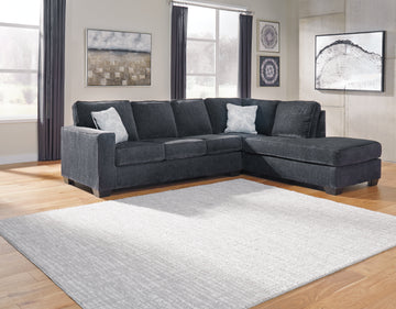Altari Slate 2-Piece Sectional and Chair - Ornate Home