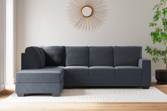 Altari Slate 2-Piece Sectional with Chaise and Ottoman - Ornate Home