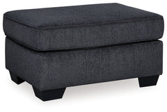 Altari Slate 2-Piece Sleeper Sectional and Ottoman - Ornate Home