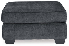 Altari Slate 2-Piece Sleeper Sectional and Ottoman - Ornate Home