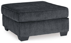Altari Slate 2-Piece Sleeper Sectional and Ottoman - Ornate Home