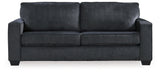 Altari Slate Queen Sofa Sleeper, Loveseat, Chair and Oversized Ottoman (Online Special Price) - Ornate Home