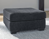 Altari Slate Queen Sofa Sleeper, Loveseat, Chair and Oversized Ottoman (Online Special Price) - Ornate Home