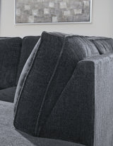 Altari Slate Queen Sofa Sleeper, Loveseat, Chair and Oversized Ottoman (Online Special Price) - Ornate Home