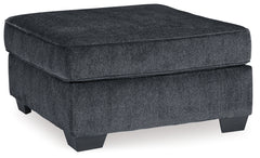 Altari Slate Queen Sofa Sleeper, Loveseat, Chair and Oversized Ottoman - Ornate Home