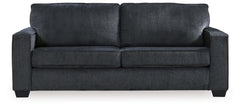 Altari Slate Queen Sofa Sleeper, Loveseat, Chair and Oversized Ottoman - Ornate Home