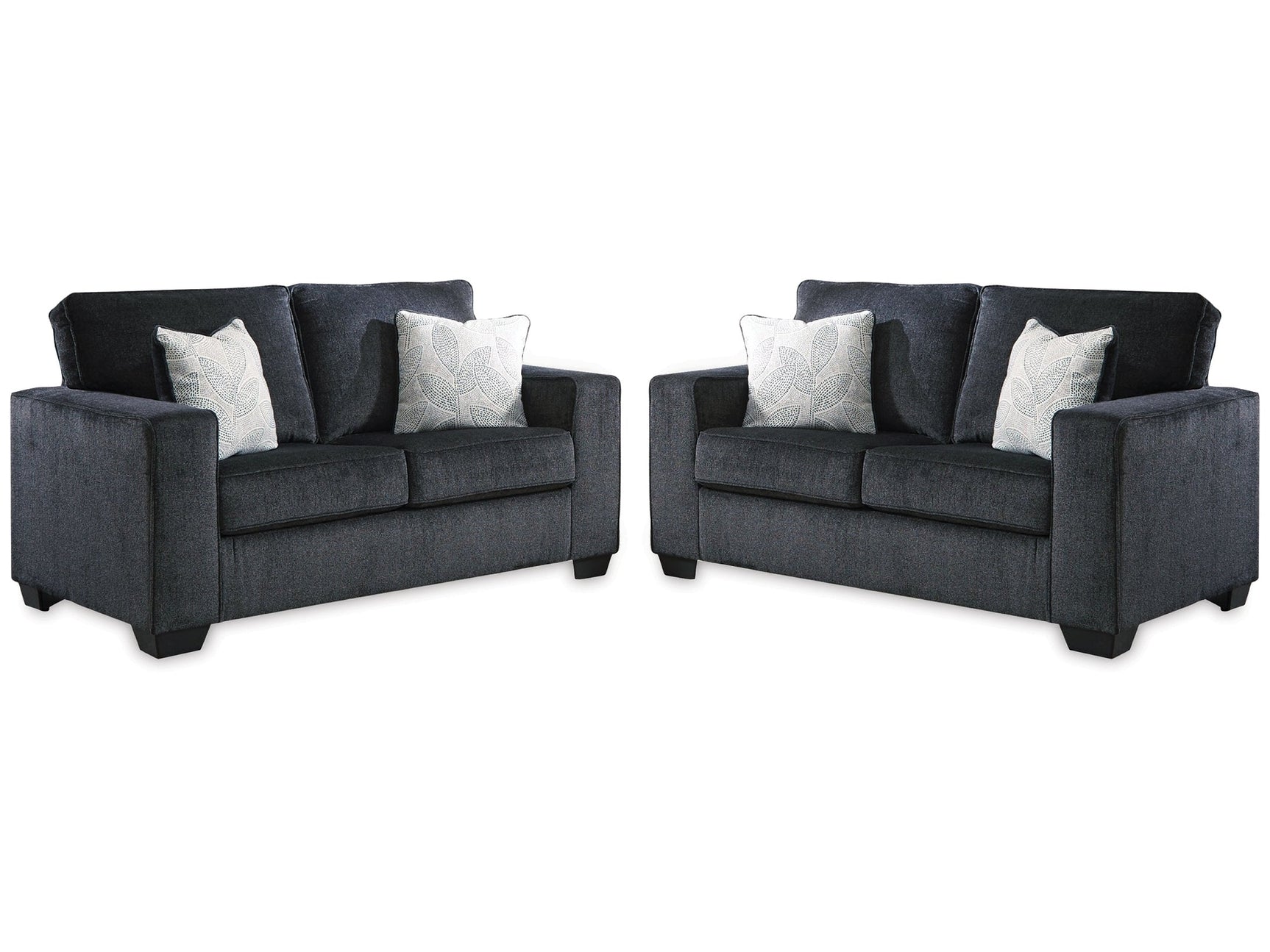 Altari Slate Set of 2 Loveseats (Set of 2) (Online Special Price) - Ornate Home