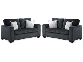 Altari Slate Set of 2 Loveseats (Set of 2) (Online Special Price) - Ornate Home