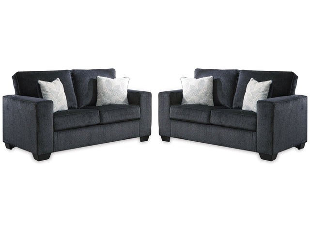 Altari Slate Set of 2 Loveseats (Set of 2) (Online Special Price) - Ornate Home