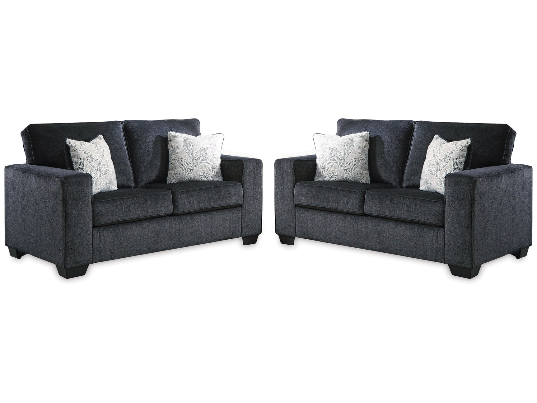 Altari Slate Set of 2 Loveseats (Set of 2) - Ornate Home
