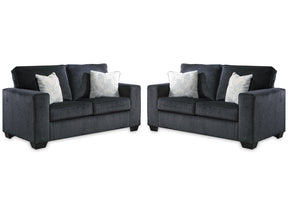 Altari Slate Set of 2 Loveseats (Set of 2) - Ornate Home