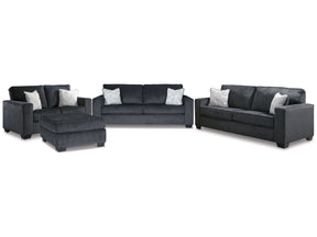 Altari Slate Sofa Sleeper, Sofa, Loveseat, and Ottoman (Online Special Price) - Ornate Home