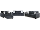 Altari Slate Sofa Sleeper, Sofa, Loveseat, and Ottoman - Ornate Home