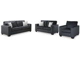 Altari Sofa, Loveseat and Chair - Ornate Home