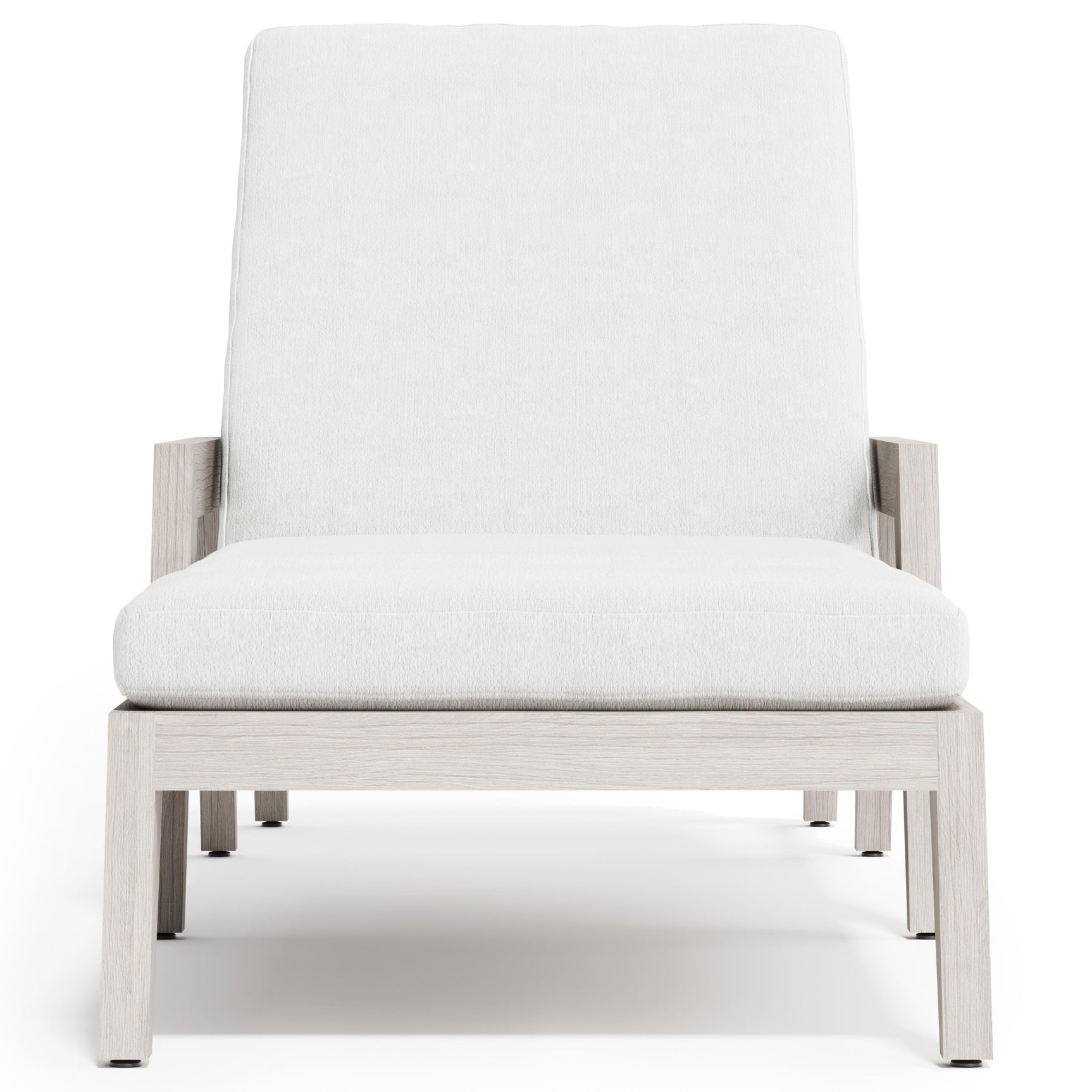 Altea Sun Washed/White/Cream Outdoor Chaise - Ornate Home