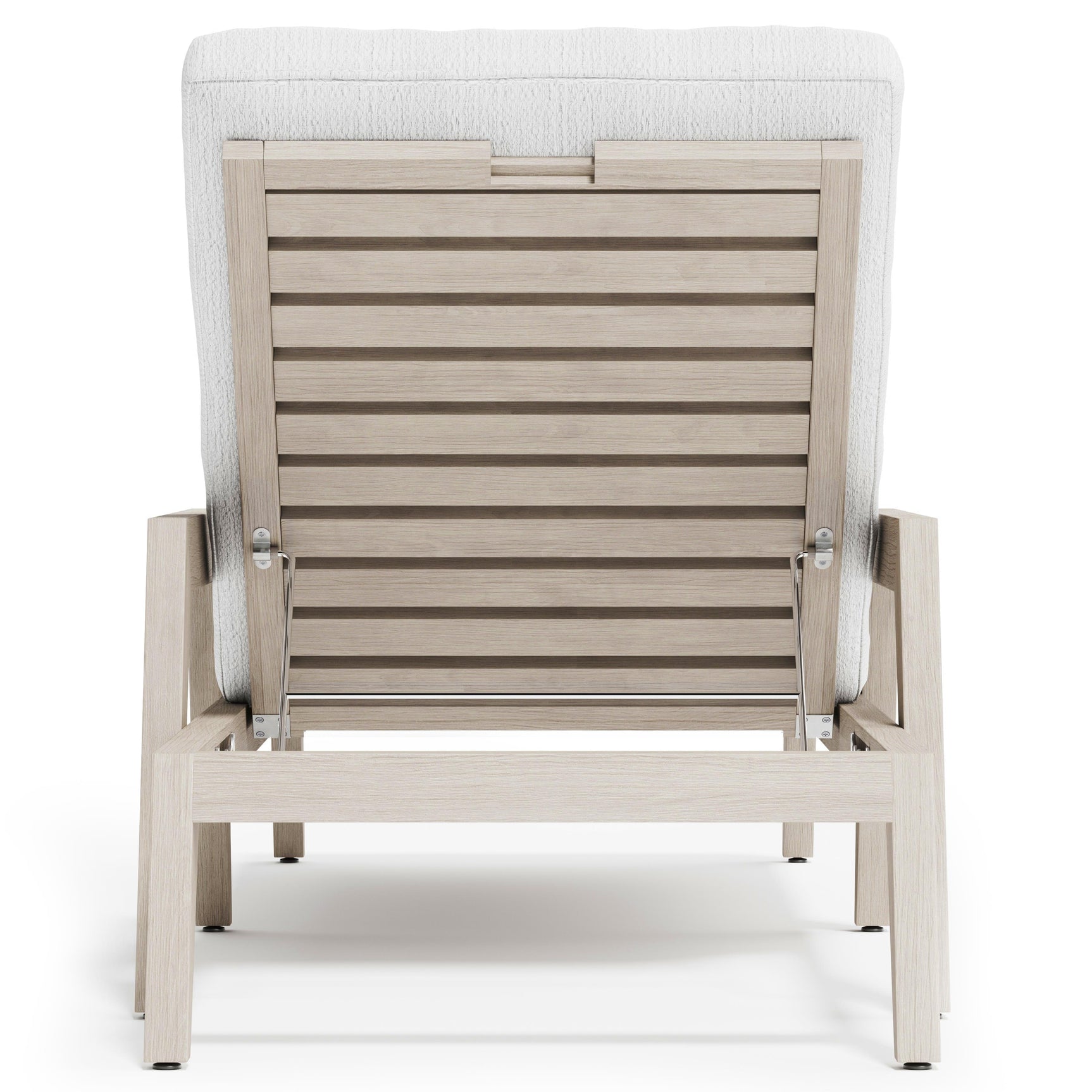 Altea Sun Washed/White/Cream Outdoor Chaise - Ornate Home